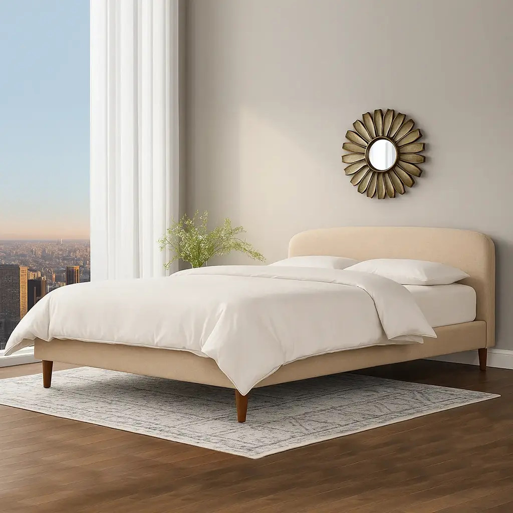 Cordova Contemporary Bed with Free Mattress