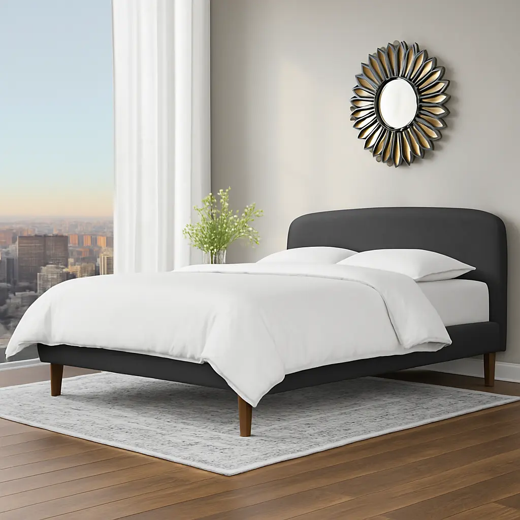 Cordova Contemporary Bed with Free Mattress