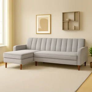 Evan L Shape Sectional Sofa