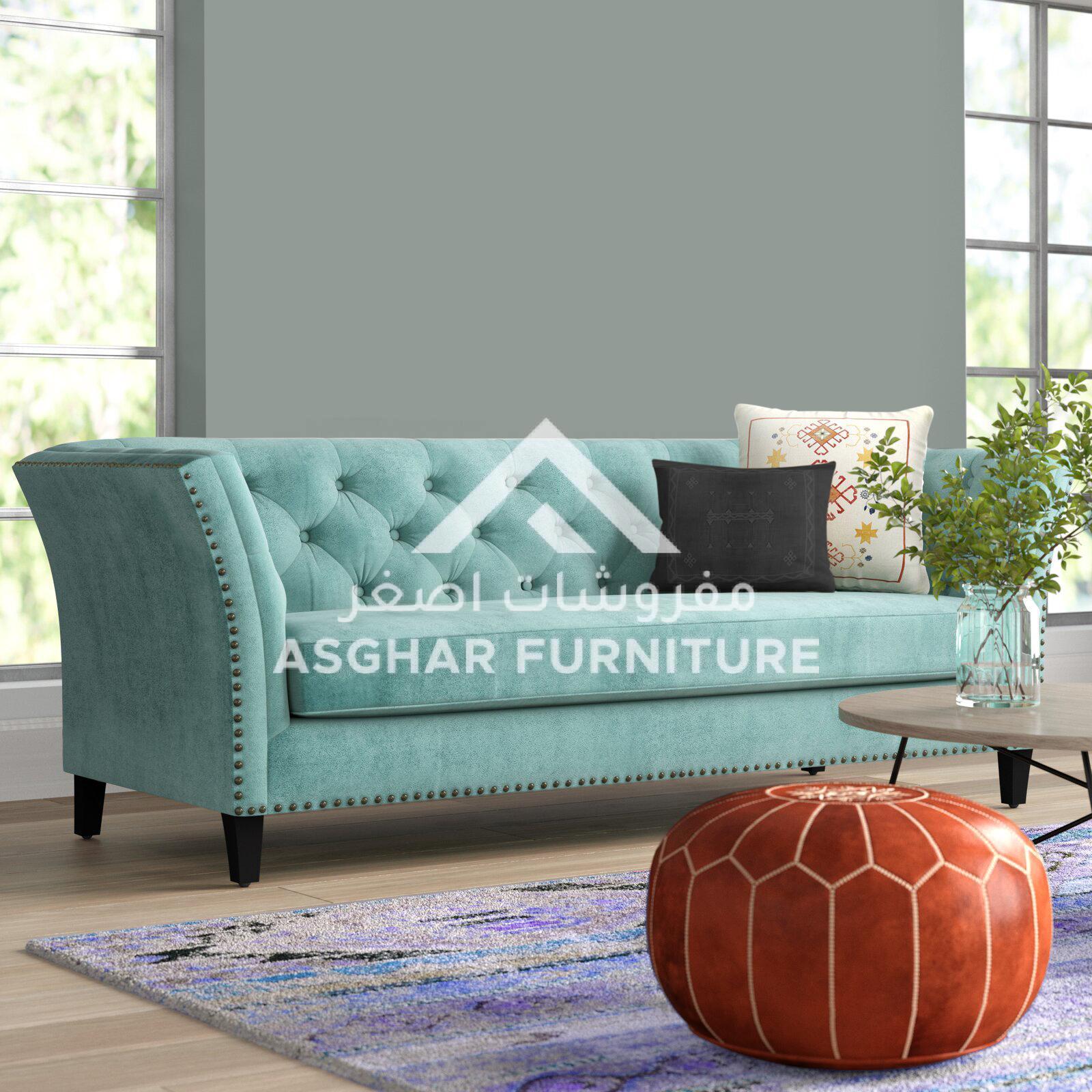 Ansel Regal Tufted Sofa