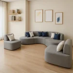 Lamsa Curved Modular Sofa Set