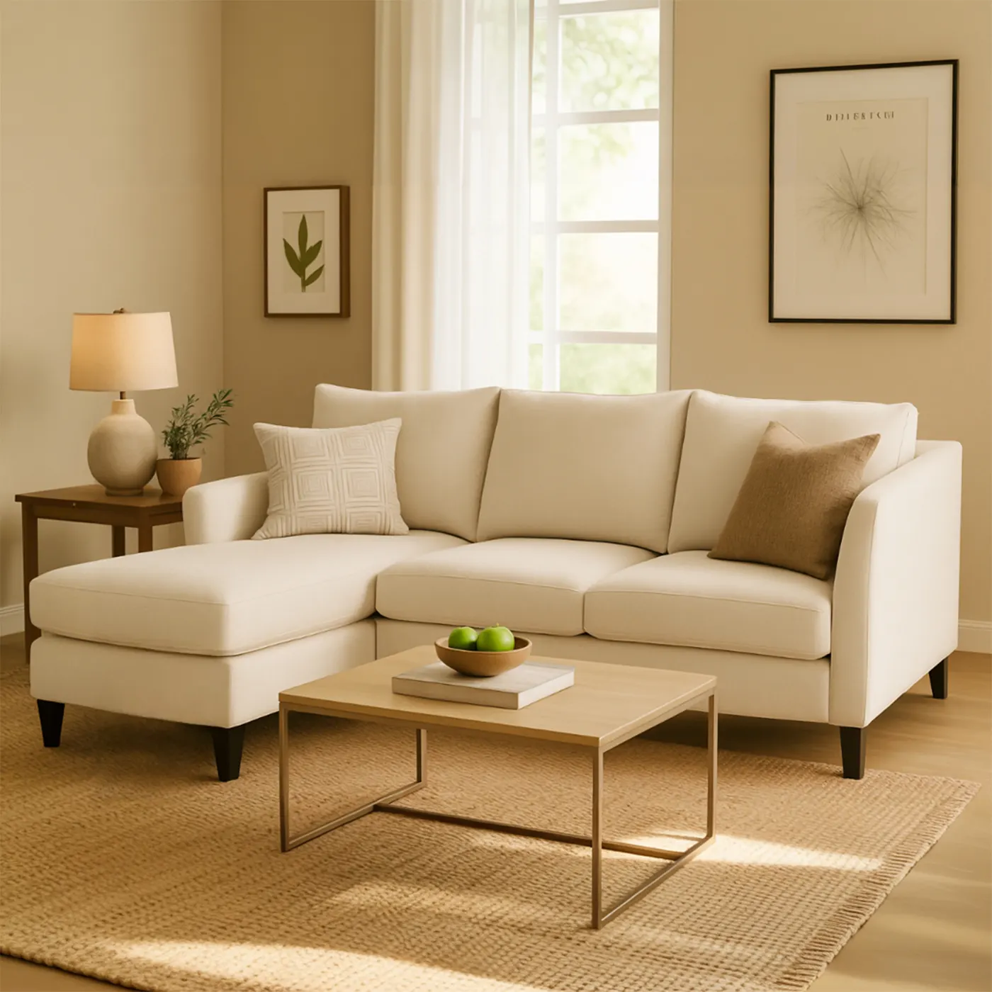 Linea Modern Chaise Sofa