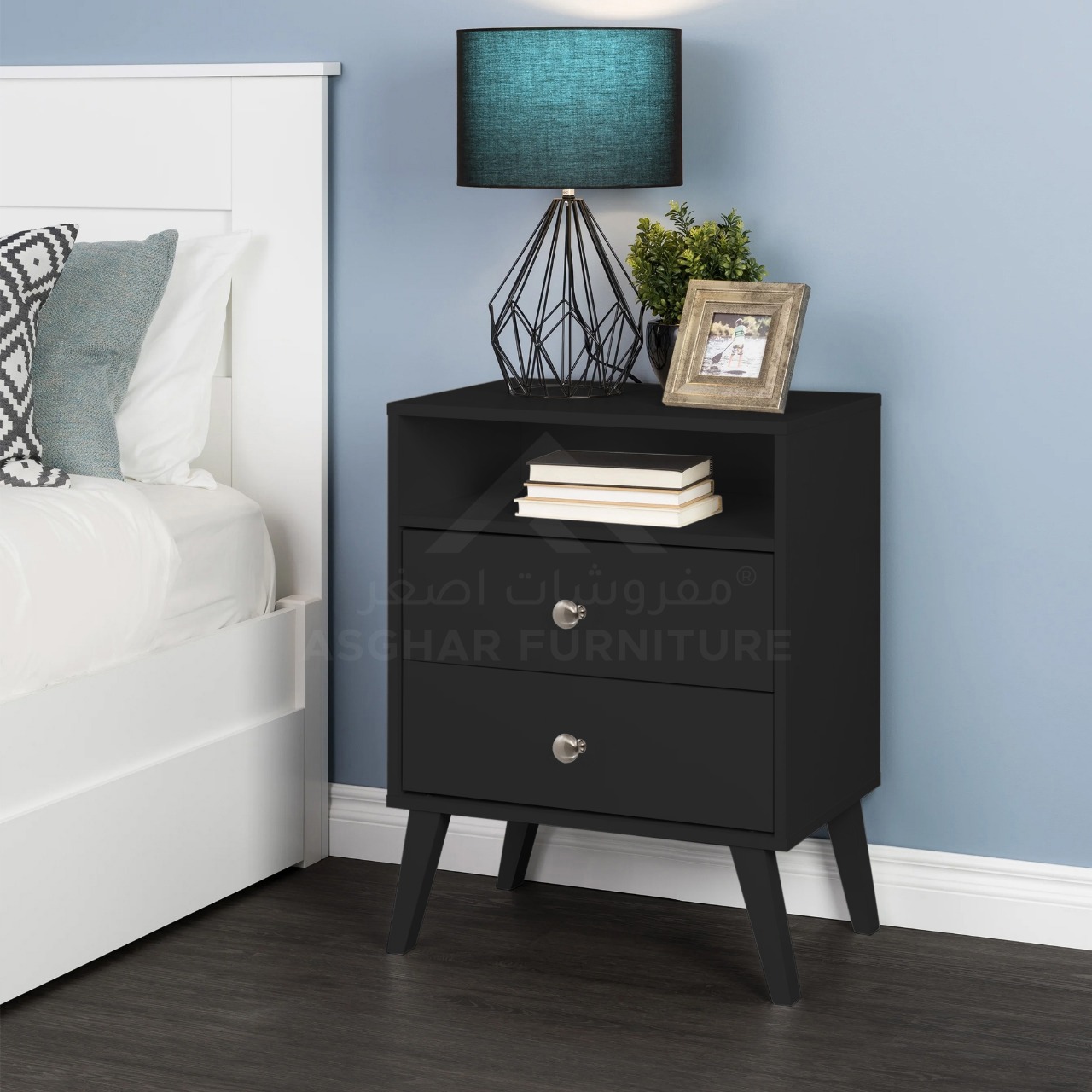 Milo 2-Drawer Nightstand