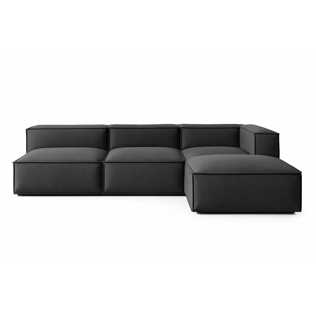 Minimalist L Shape Sofa Set