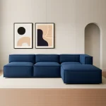 Minimalist L Shape Sofa Set