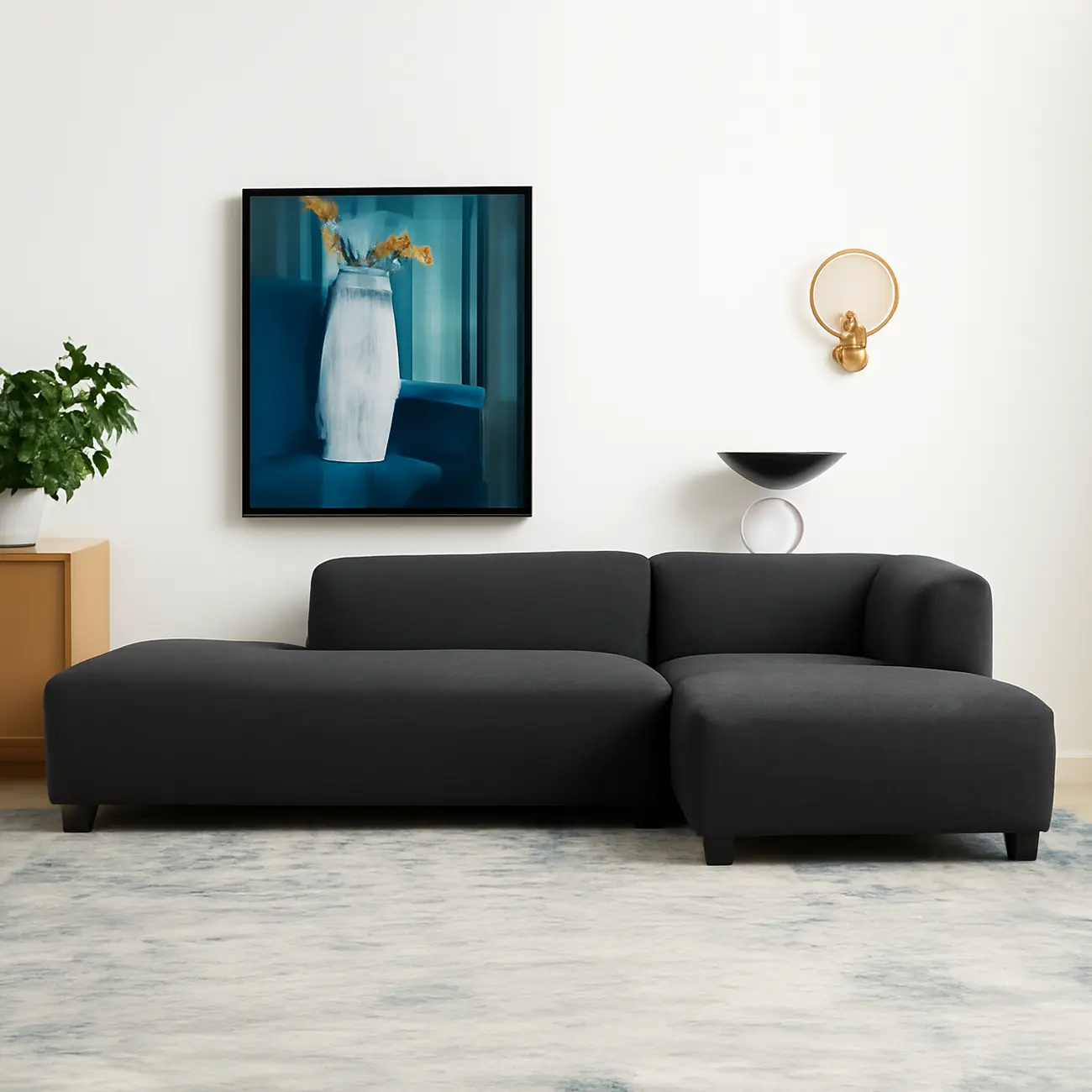 Monza L Shape Sofa