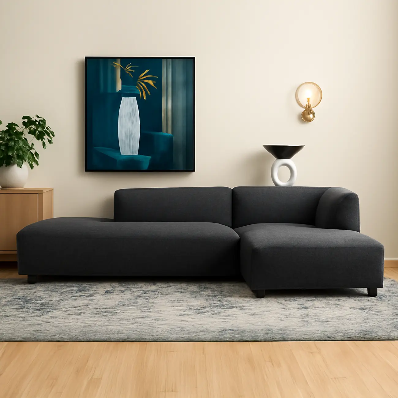 Monza L Shape Sofa