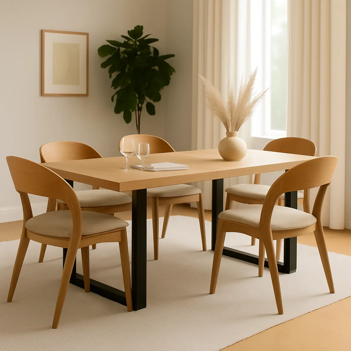 OakLine Dining Table