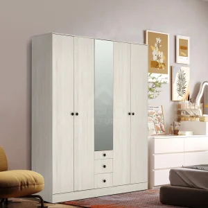Pebble Mirror Wardrobe