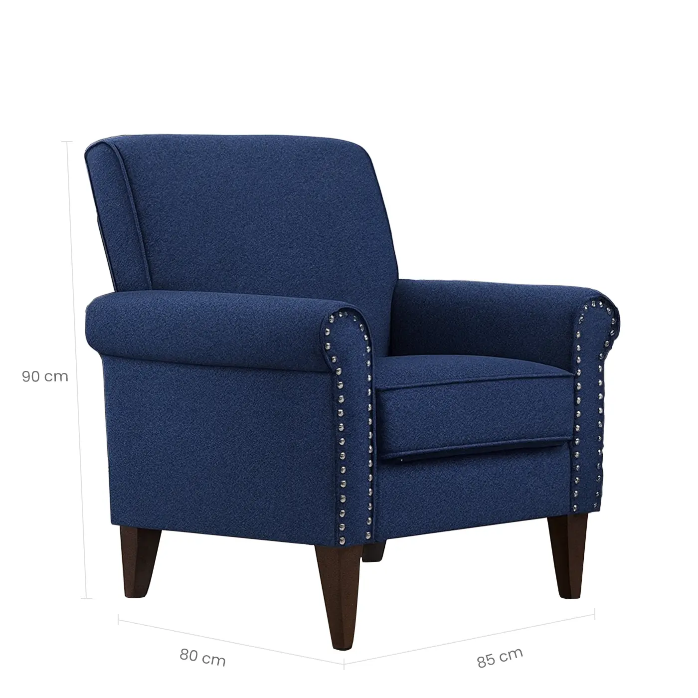 Rosey Luxury Linen Armchair