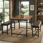 Rustico Bench Dining Set