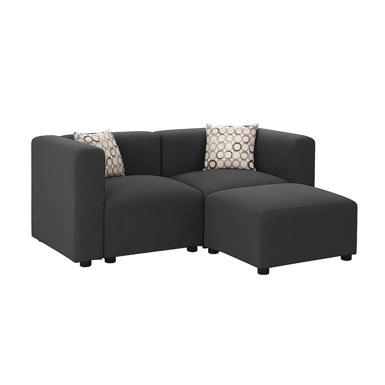 Stella Loveseat With Ottoman