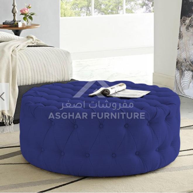 Meridia Button Tufted Ottoman