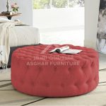 Meridia Button Tufted Ottoman