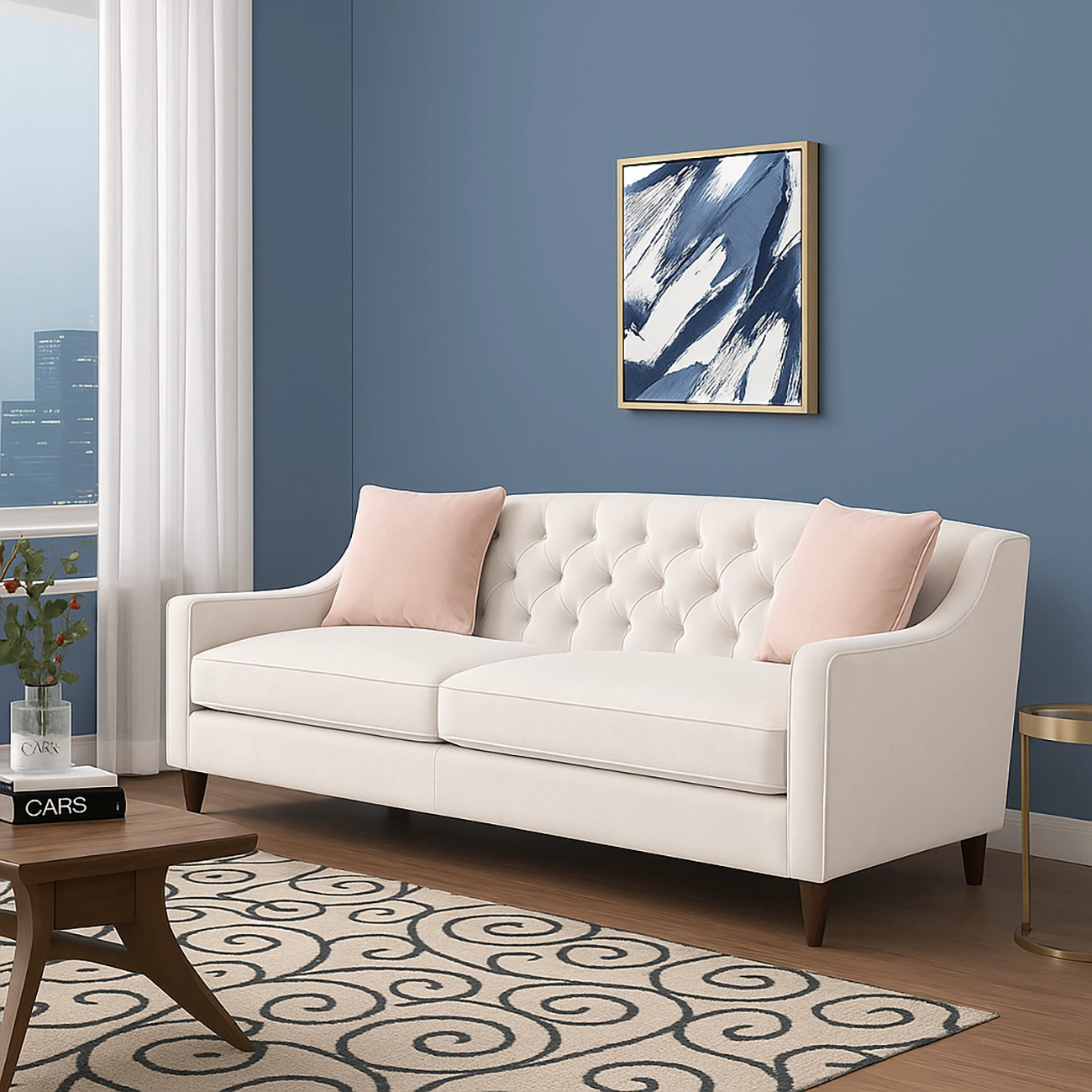 Vince Recessed Arm Sofa