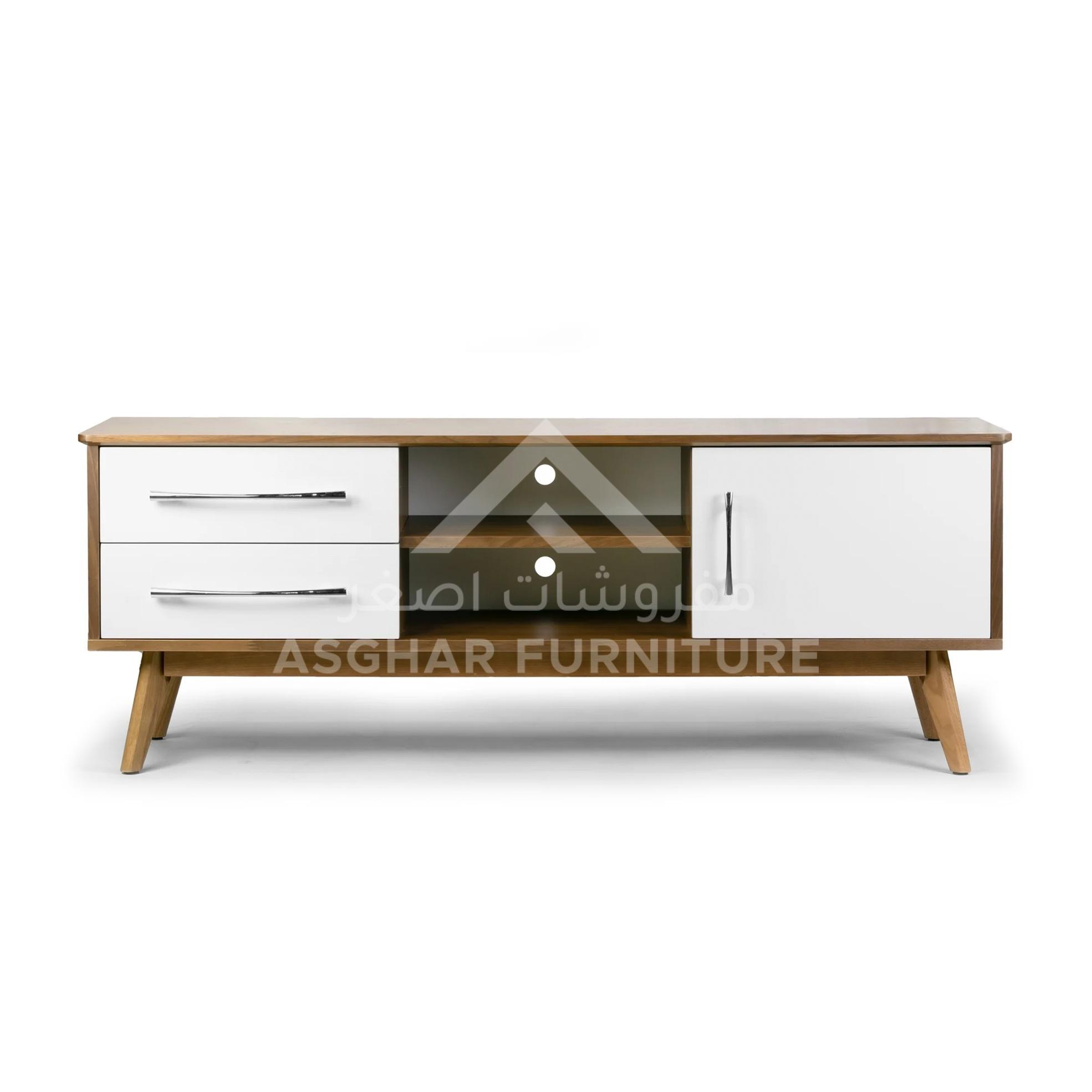 Alvar Two-Tone TV Stand