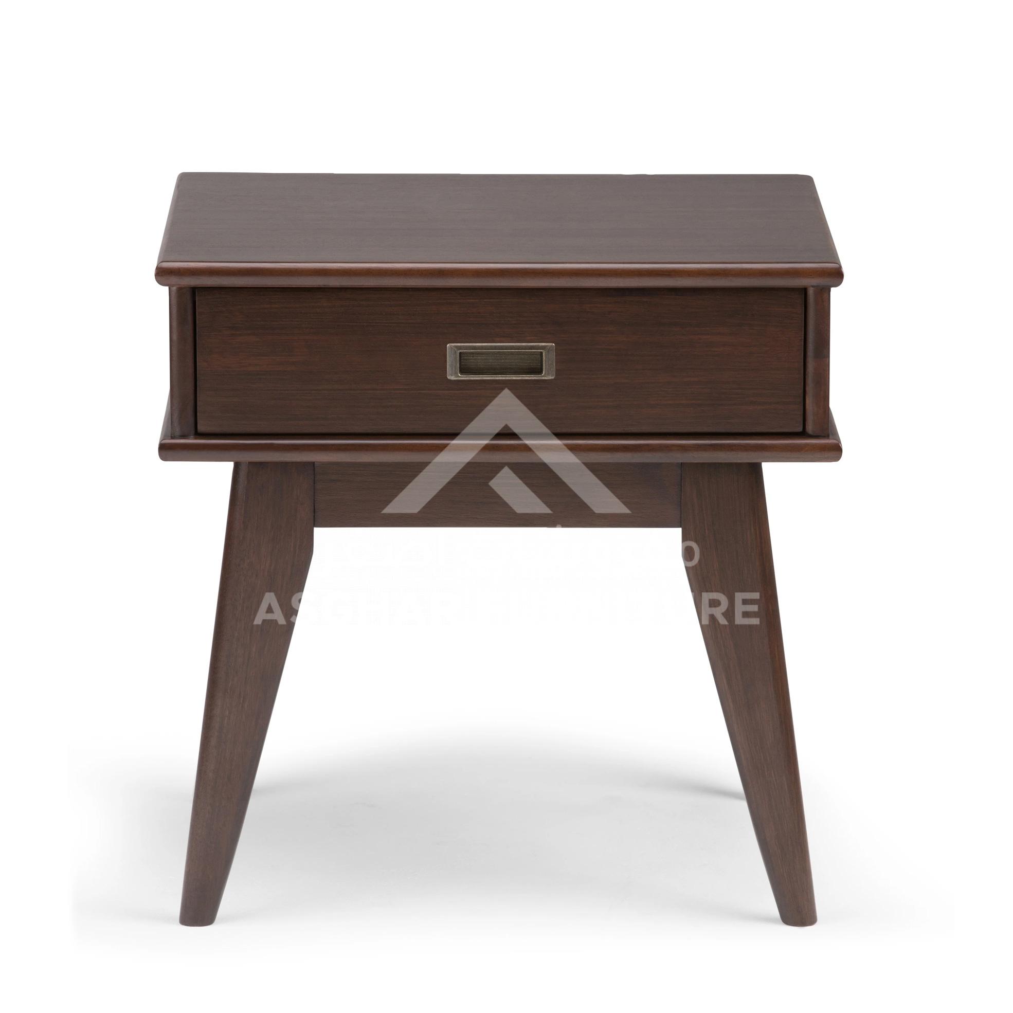 Cairona One Drawer Rectangle Side Table