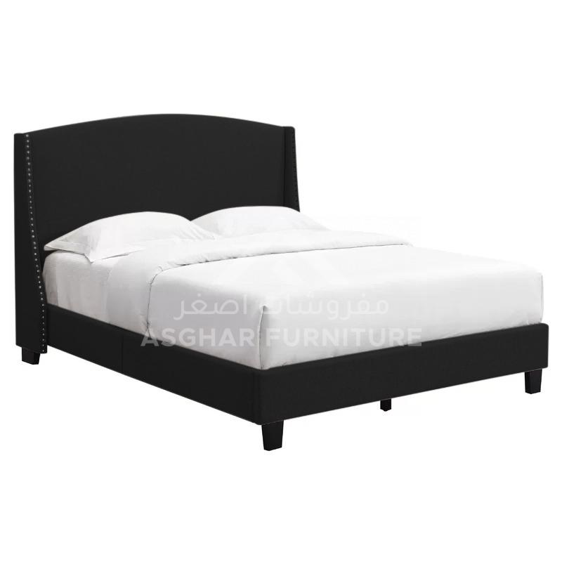Laron Upholstered Bed with Free Mattress