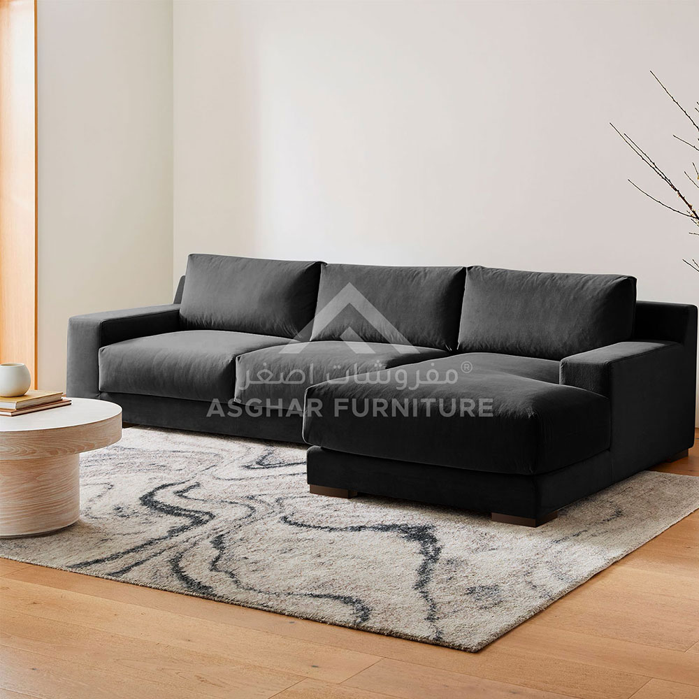 Modway L Shape Chaise Sofa