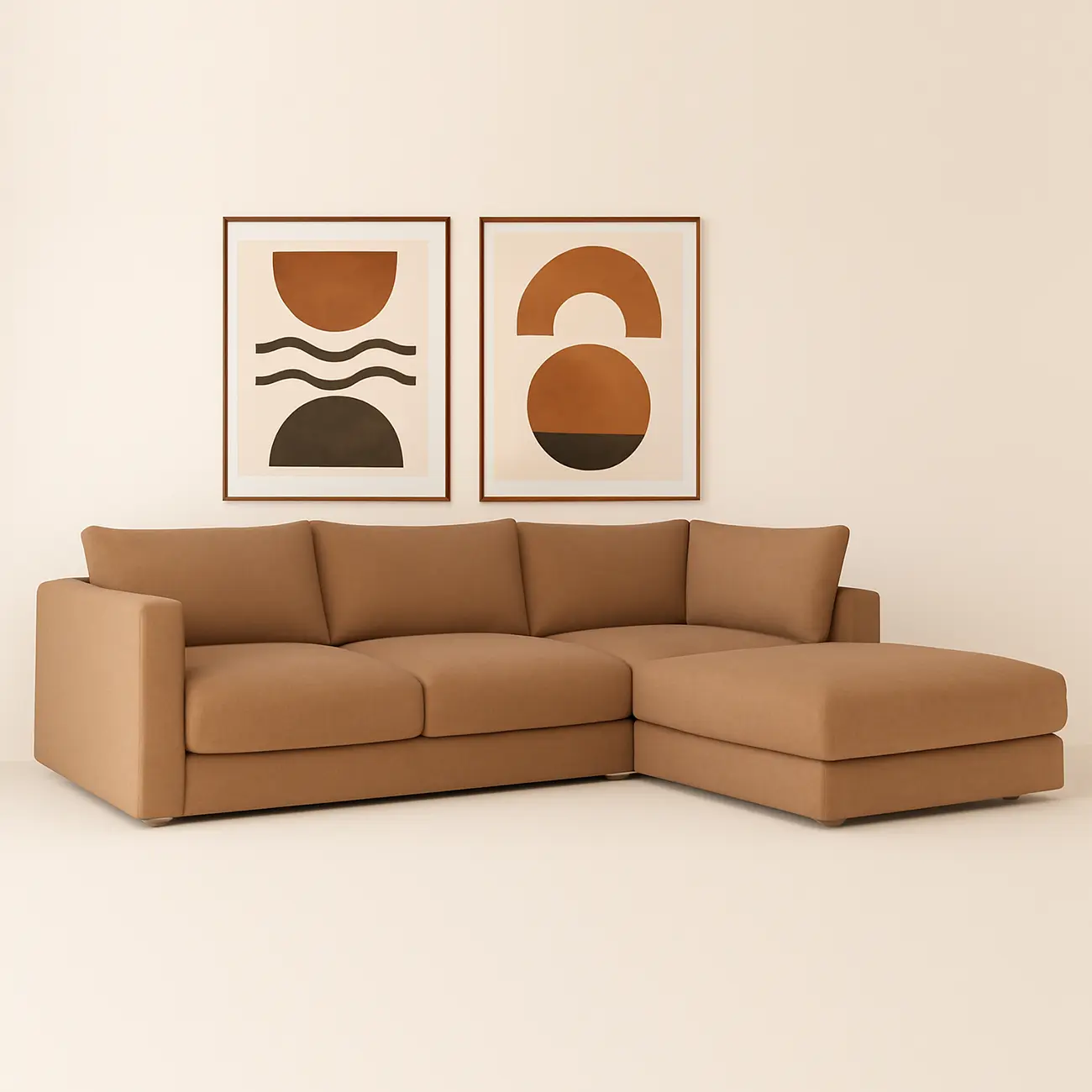 Pawnee 3-Piece Ottoman Sectional