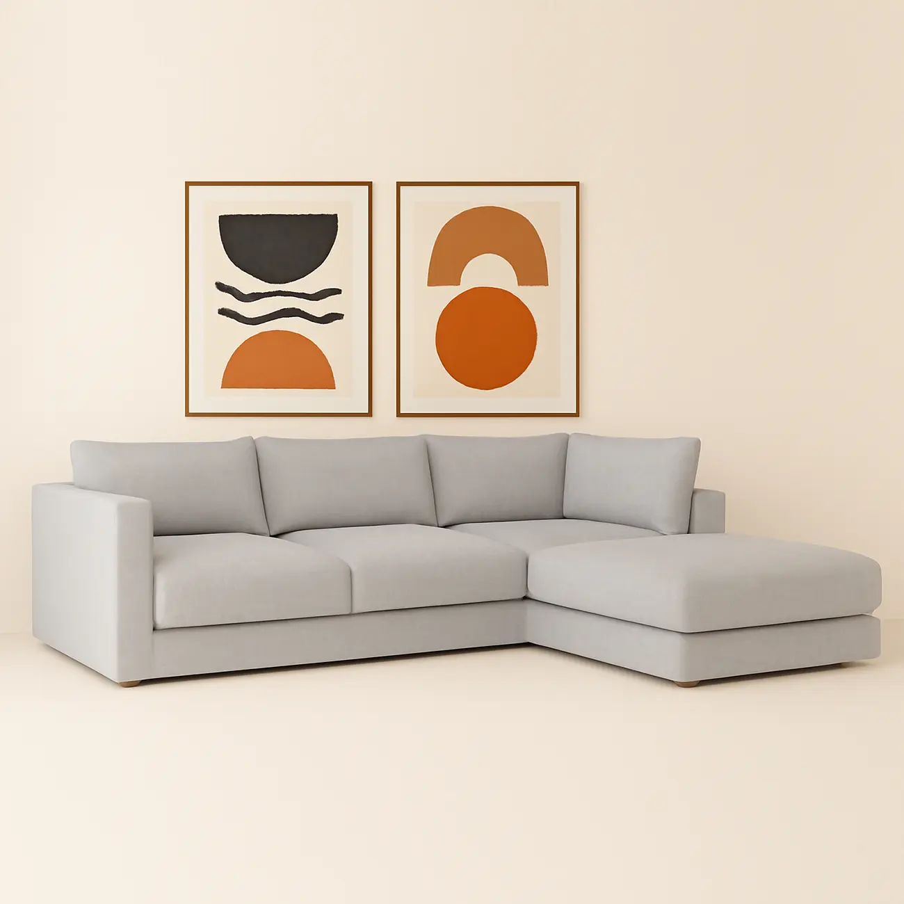 Pawnee 3-Piece Ottoman Sectional