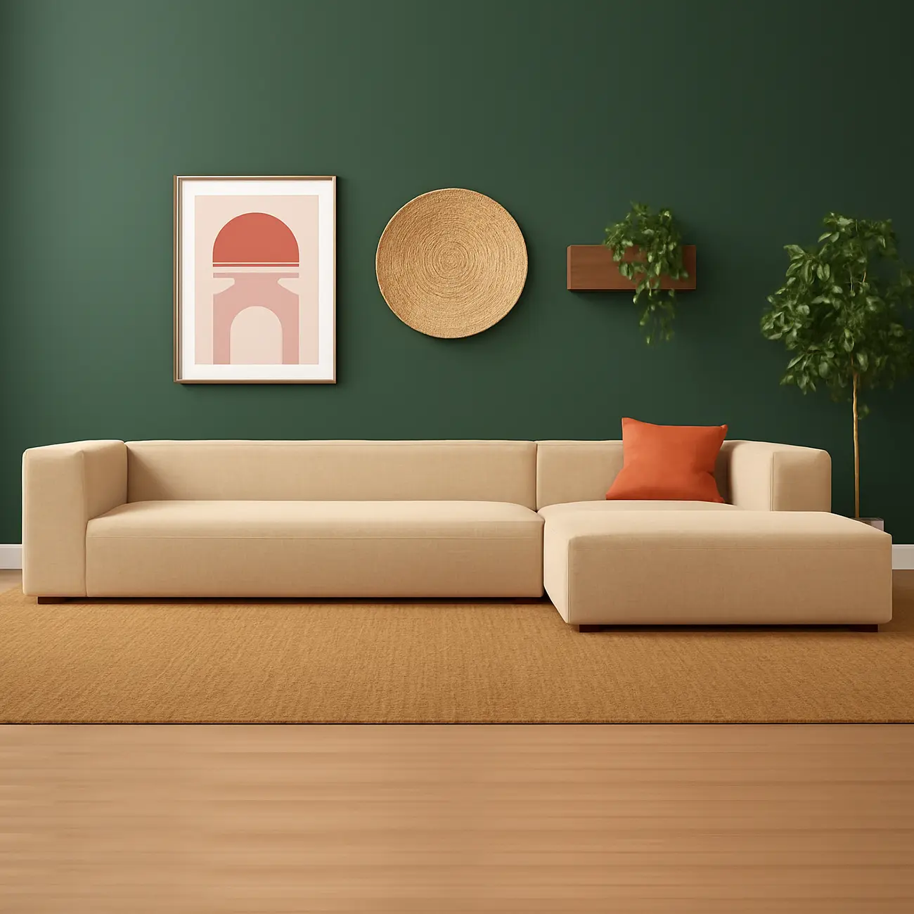 Tommy L Shape Modular Sofa