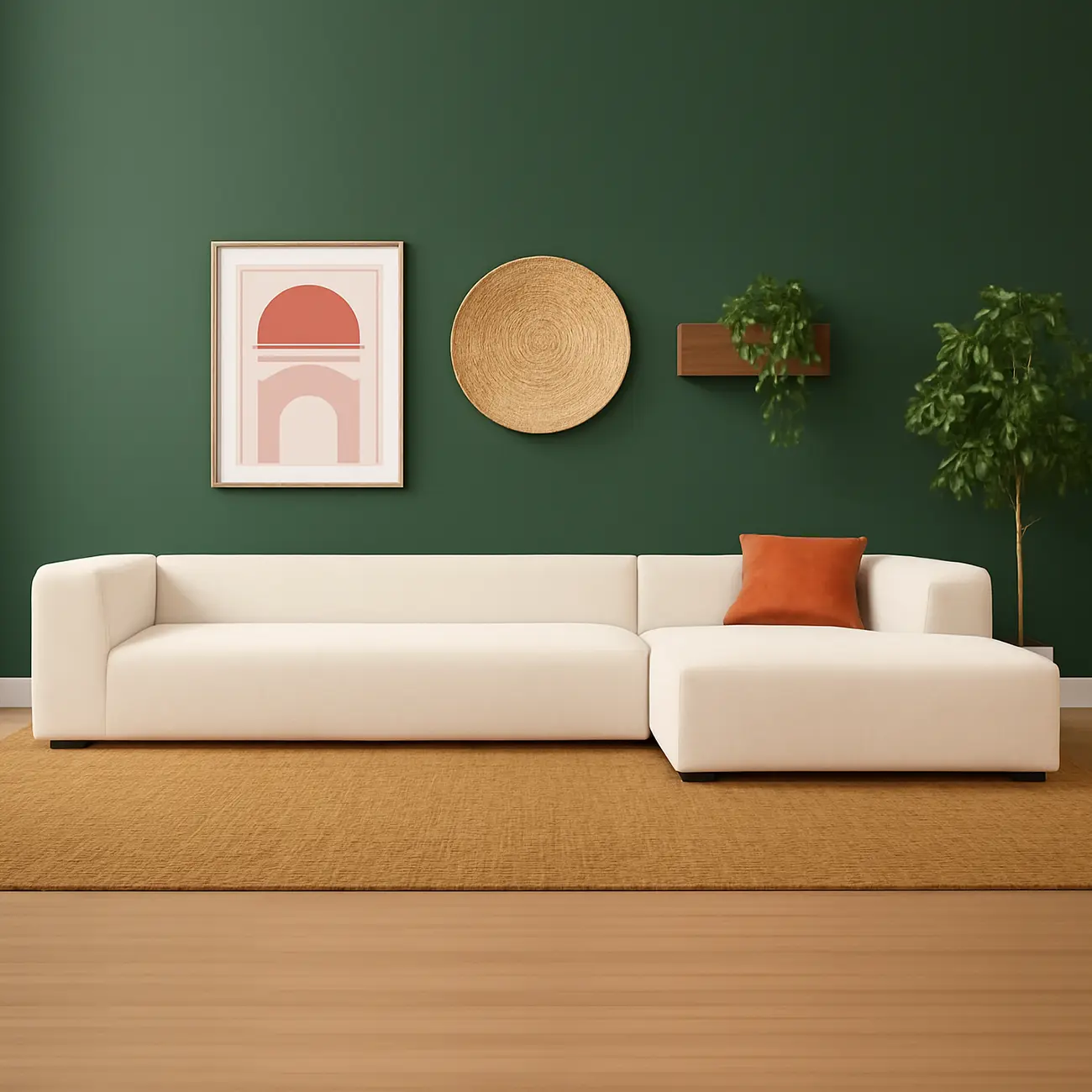 Tommy L Shape Modular Sofa