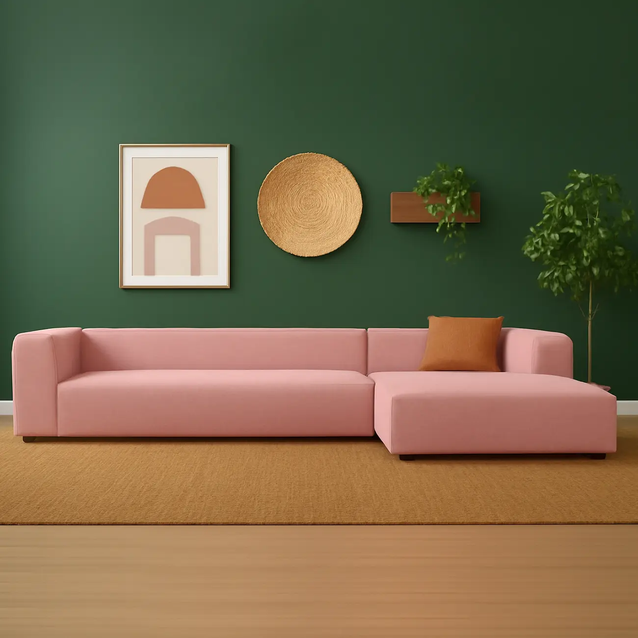 Tommy L Shape Modular Sofa