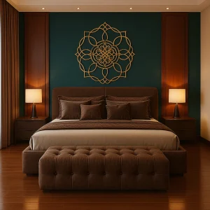 LuxeVelour Bed